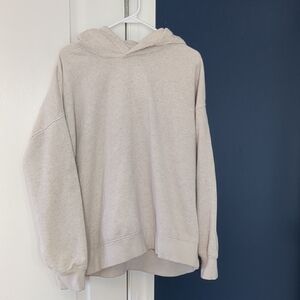 American Eagle Outfitters Cream Hoodie